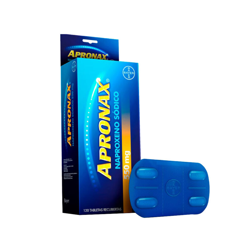 Apronax 550 mg x 4 Tabletas - Yajema Droguería